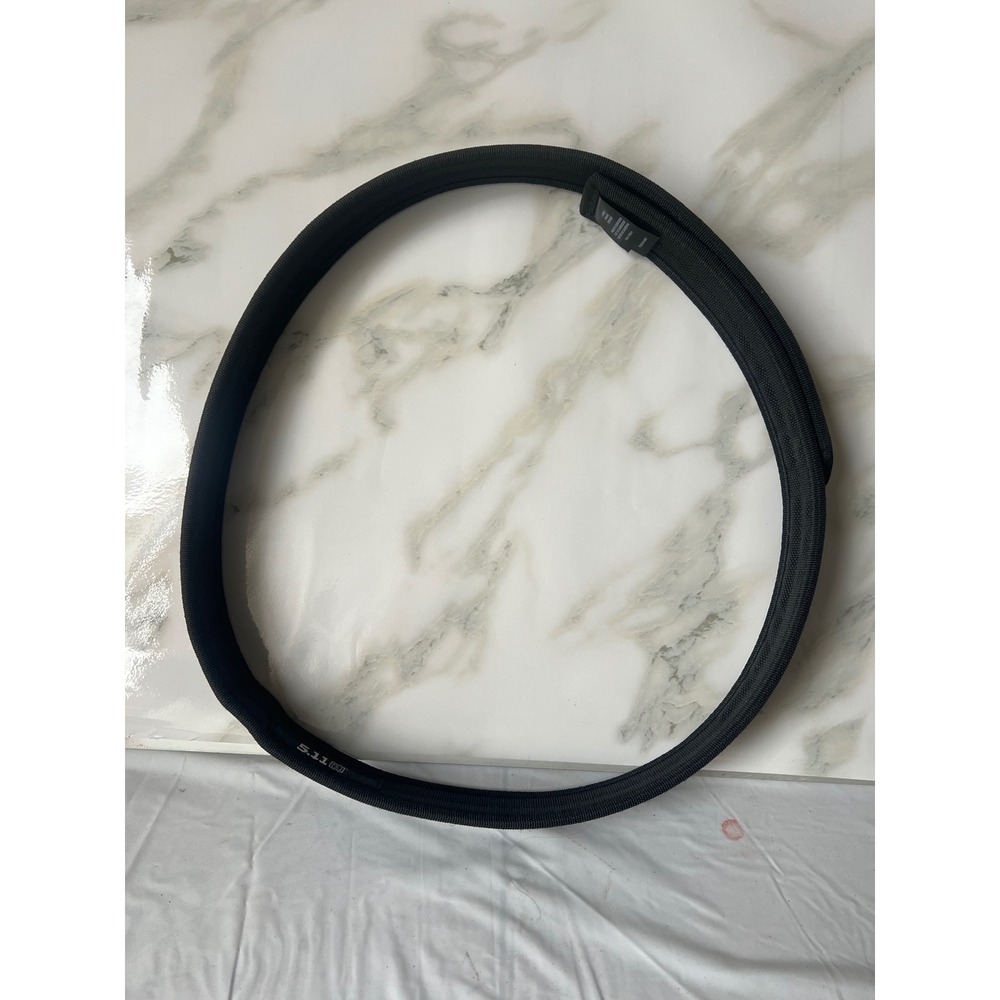 5.11 Tactical Sierra Bravo Inner Belt Black Nylon Hook Loop Large TLBLIN-3847